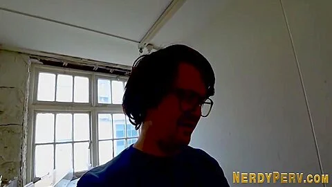 Leeds nerds get cocks gobbled by slut