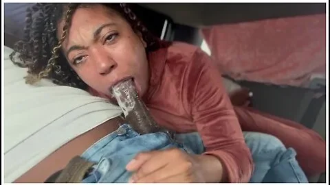 Pick Me Up In His Truck Slurp On His Big Black Dick Like A Professional Street Hoe