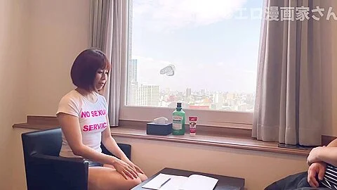 [エロ漫画家さん]第7話 　エロ漫画家さんはフェラをしながらチンチンの似顔絵を上手に書けるのか検証してみた　原さん編