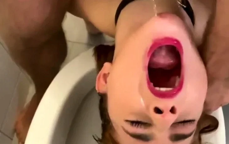 POV blowjob for big cock from blonde MILF