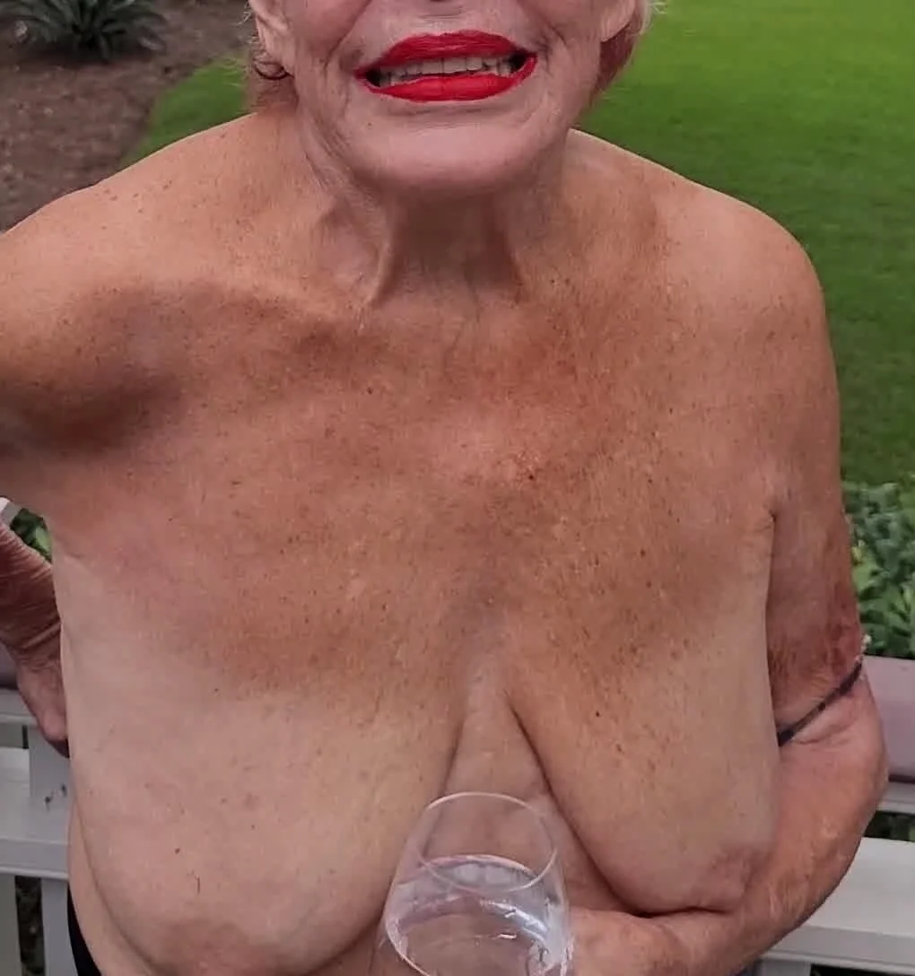 Amateur Granny Jerk Off Grandpas Cock