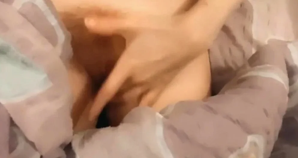 Little red-haired pussy masturbates and gets orgasm.