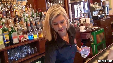 A barmaid teaches you how to fuck her