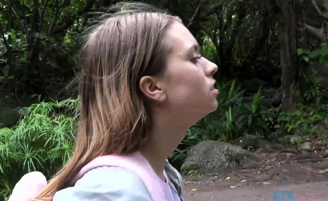 Real amateur couple outdoor ass fuck and anal creampie in hd