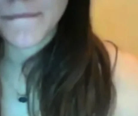 shy brunette 1st time masturbating on cam