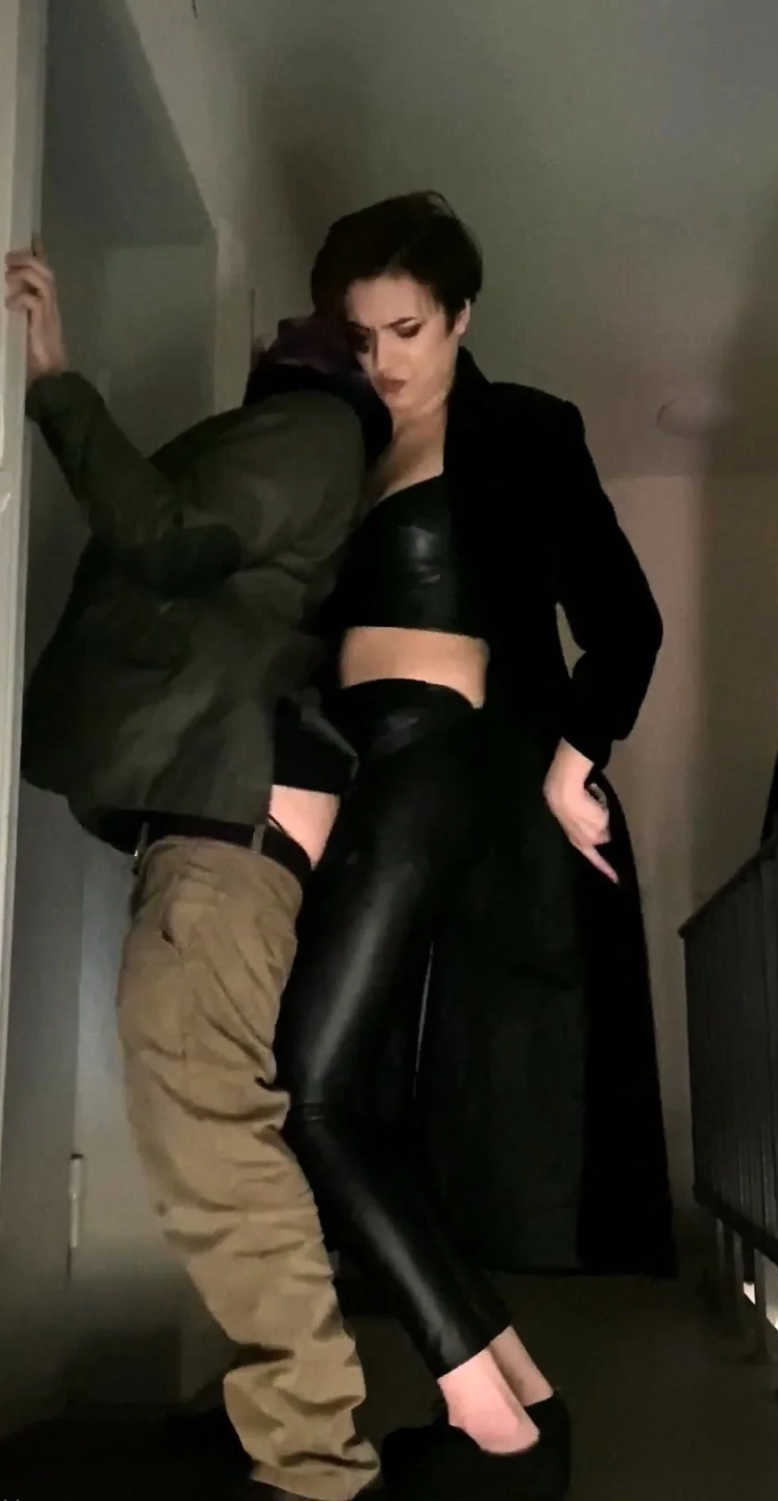 Amateur femdom with strapon