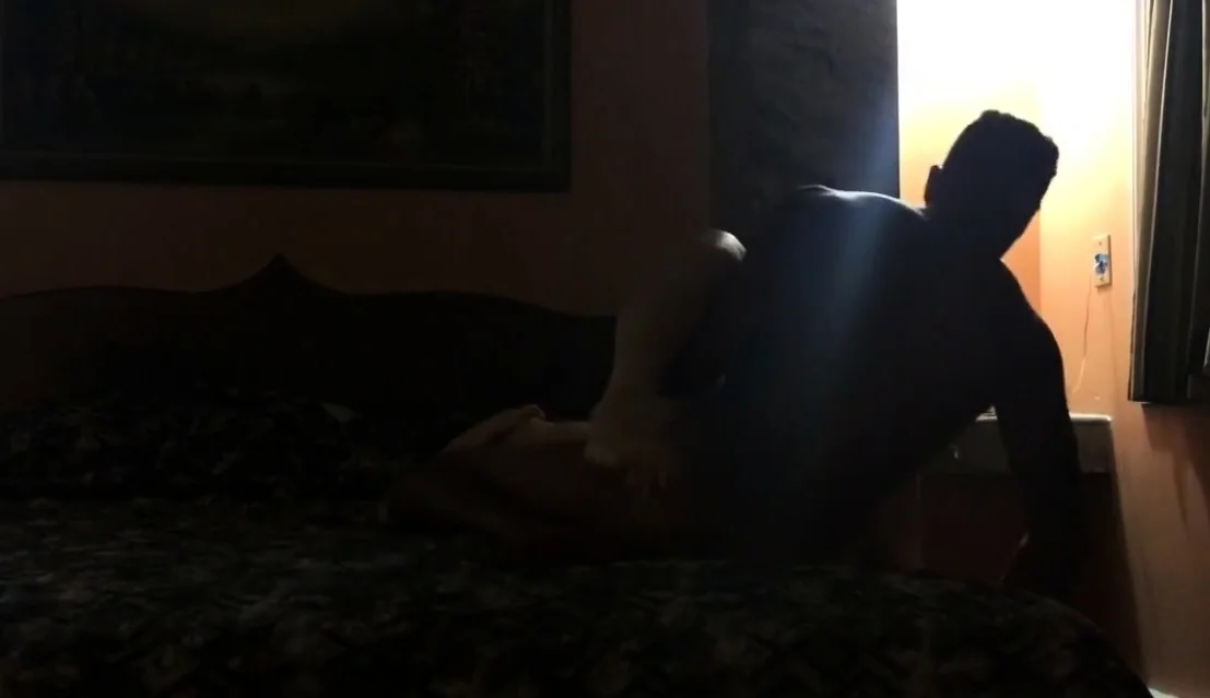 Interracial Amateur Sex Tape With Big-Naturals Brunette