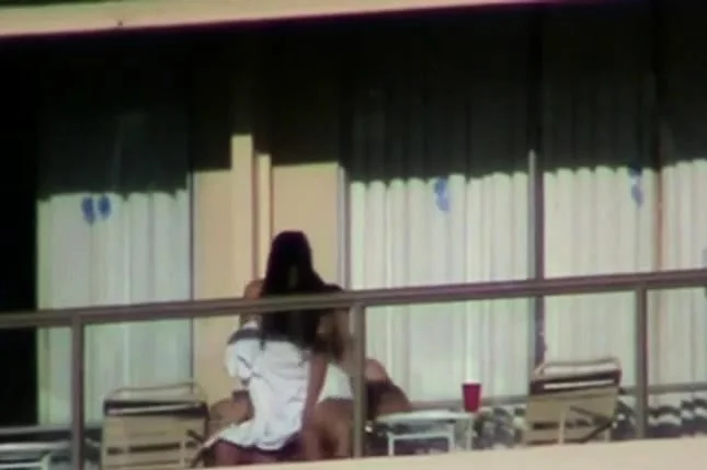 HOTEL BALCONY FUCK!!!!