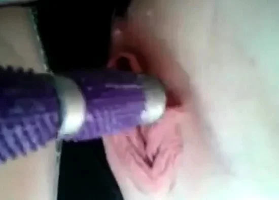 Masturbate with hairbrush