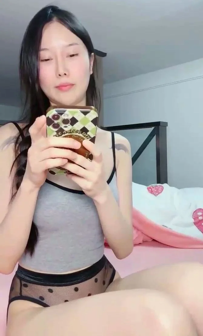 Amateur asian teen licks ass and sucks cock