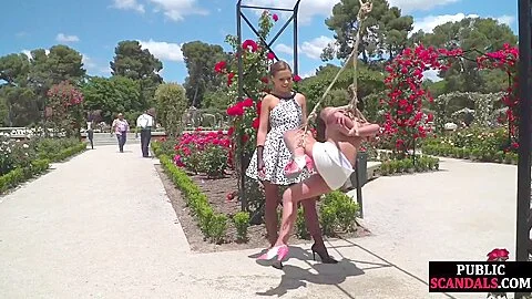 Bdsm Public Babe Humiliated Outdoor By Master And Domin