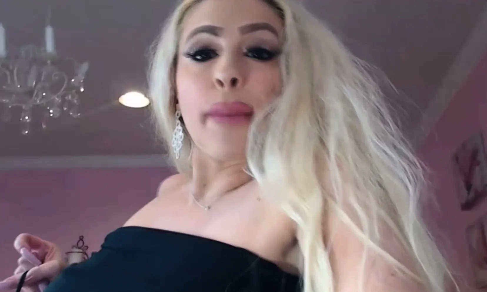 Blond Milf Huge Natural Tits Pussy Play Time