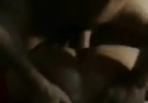 Blonde girl fucked while other guy puts his dick in her face