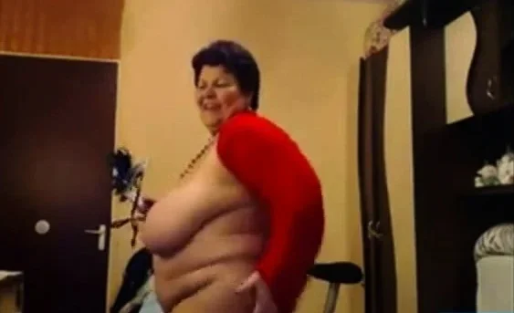 bbw granny dance