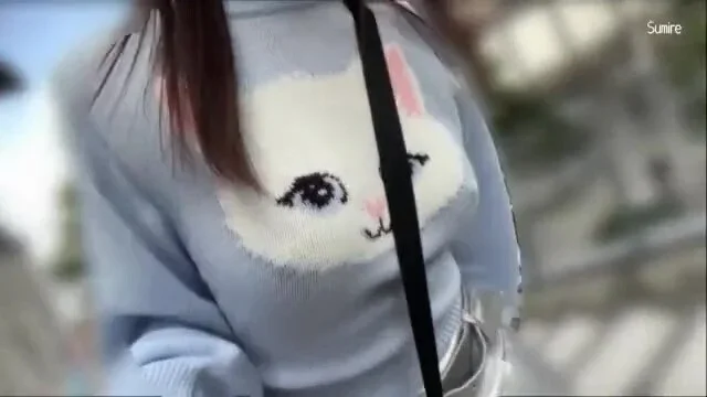 Gカップ美女がラブラブデートしたらおっぱい揉みしだかれながらの熱いキスしてイラマチオ