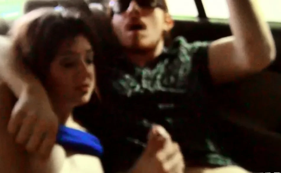 Public Handjobs Cassidy Bliss Back Seat Car Handjob