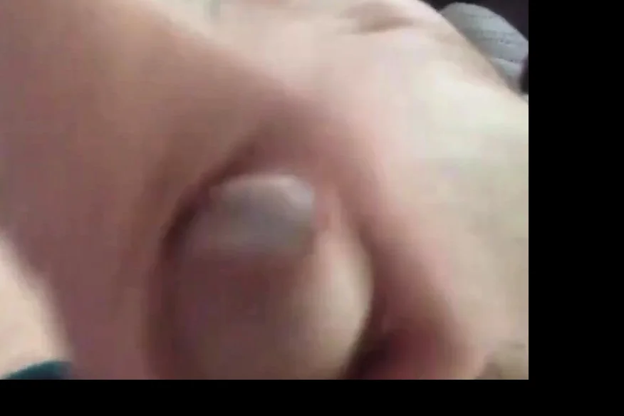 girl wanking a messy cum load from my uncut cock