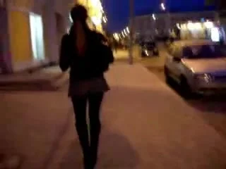 Evening Upskirt