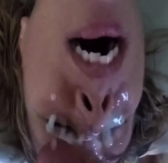 Cum fills her eyes