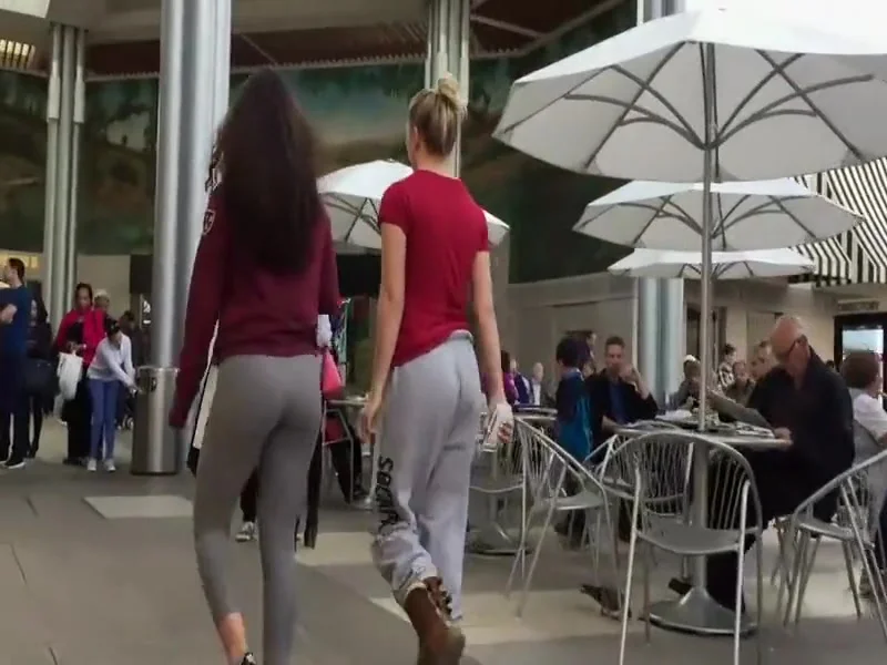 Stalking girls while they're shopping