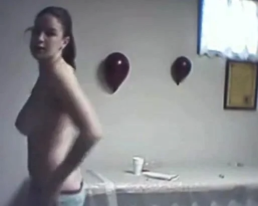 Big bouncing Canadian boobs