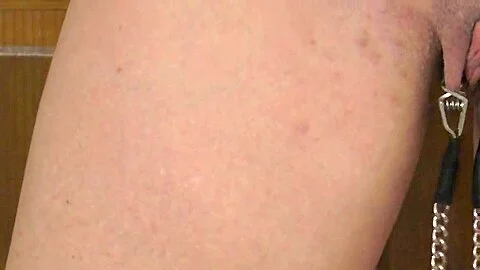 My master having fun with my tits and pussy