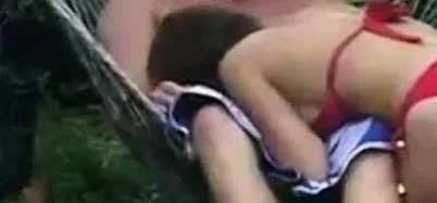 Watching Girl fuck the neighbors son prt 1