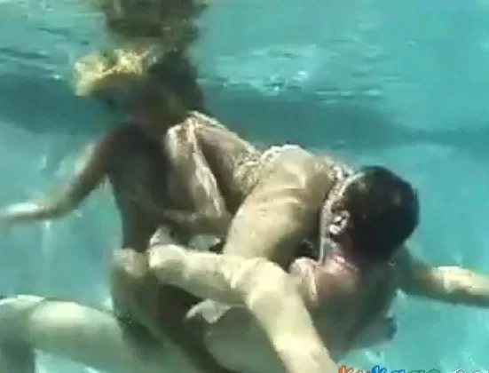 3some underwater!