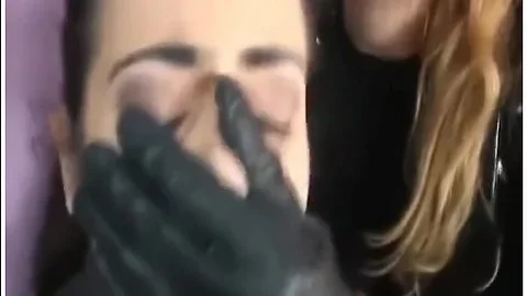 Leather Gloved Smother