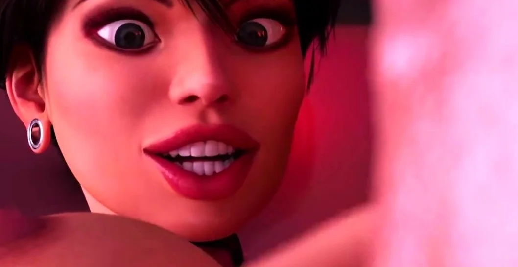 ULTRA Realistic 3D Shemale MILF Masturbates