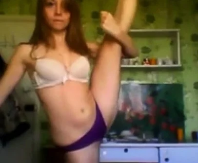 Flexible Russian girl