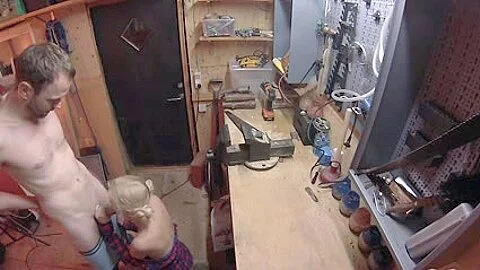 Elvira Friis In In The Workshop
