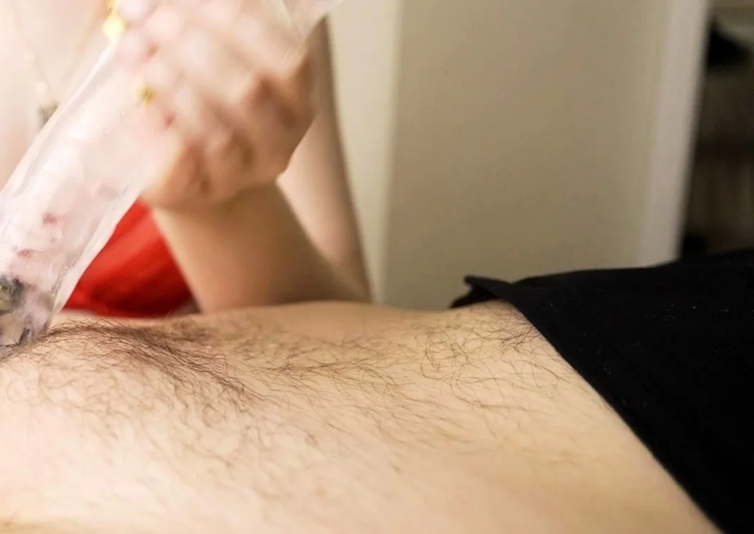 Sexy Busty Amateur Blonde Toys Orgasm
