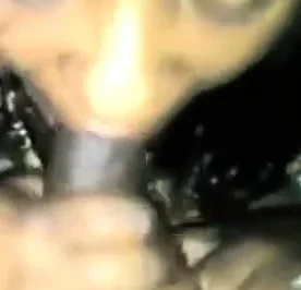 Married Slut sucking dick in the bathroom