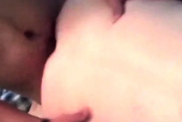 her first three way swallow and facial