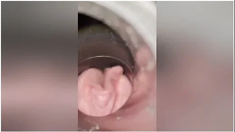 Vacuum Cleaner Tries To Pull My Clit Into Hose View From Inside Tube