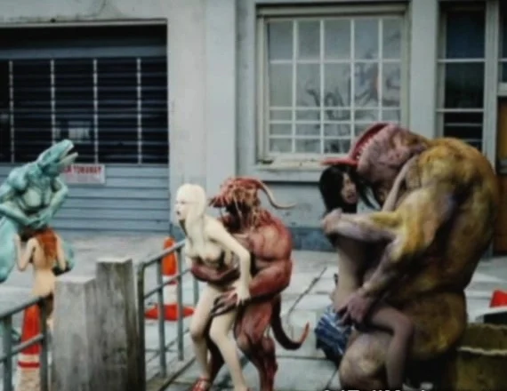 3D Teens vs Monsters with Giant Dicks!