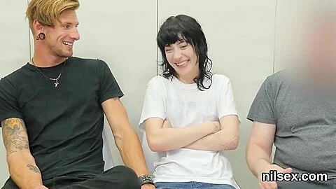 Flirty Teenie Was Brought In Butthole Nuthouse For Pain