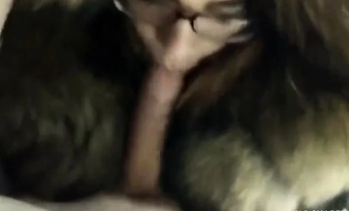 Racoon fur blowjob