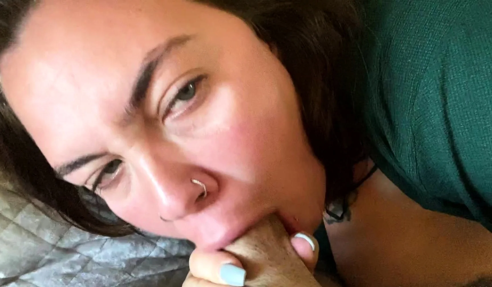 POV Blowjob Teen Girl Brunette Compilation