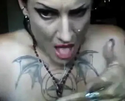 her throat