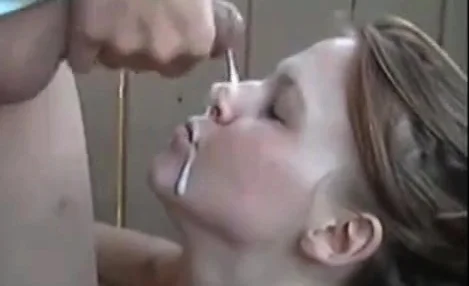 amateur cumface then eat it