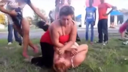 Fat ladies beating each other up