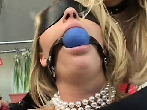 Two horny and kinky blonde sluts get fucked by a big hard cock