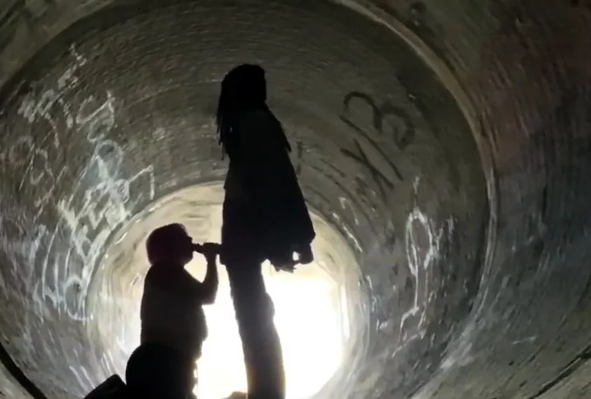 Voyeur BBC worship aggressive BlowJob public