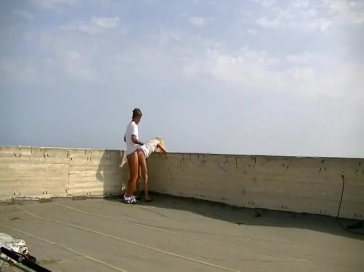 Sex on top of a skyscraper