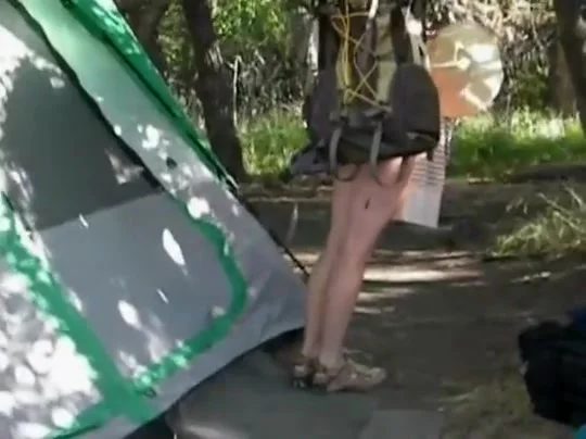 Checking out my neighbor in a camp