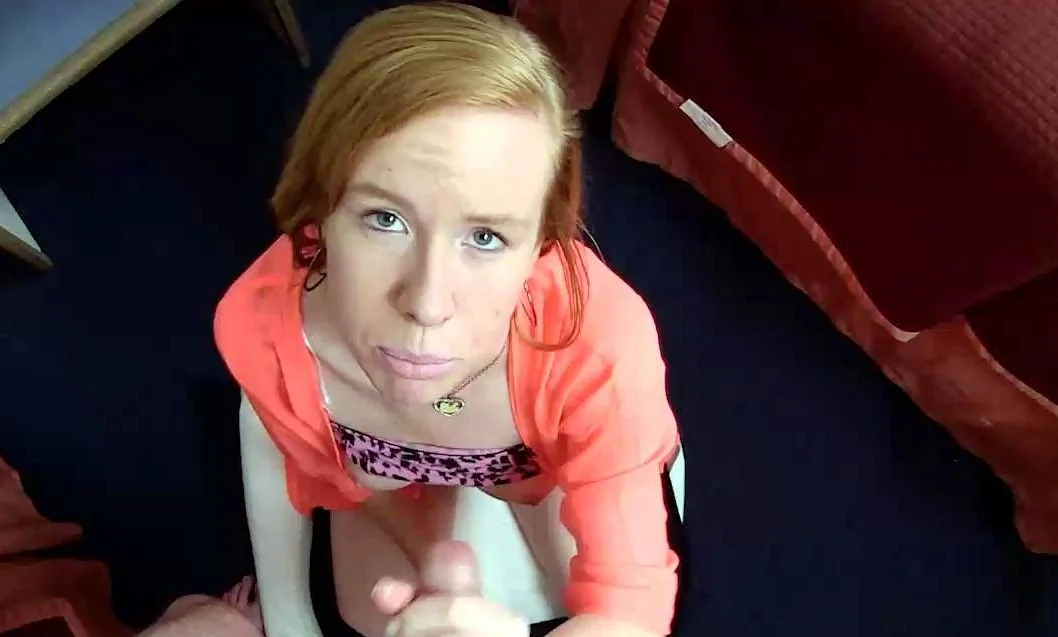 Strokies Ginger teen Kierra Wilde jerking cock