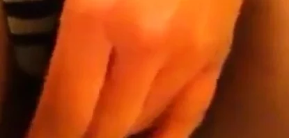 Rubbing it and squirting