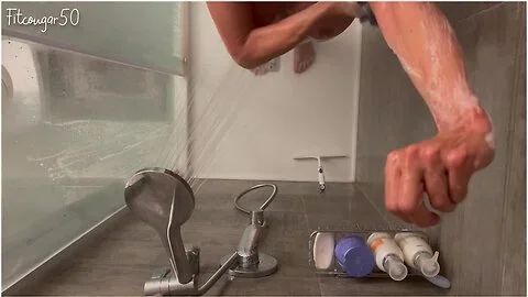 Shower Cam Washing Myself - Bianca Fitcougar